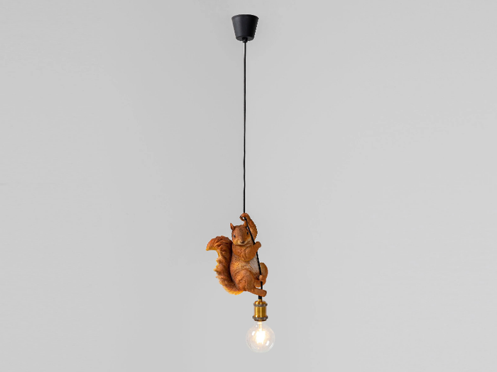 ANIMAL SQUIRREL - LED polyresin pendant lamp _ KARE Design